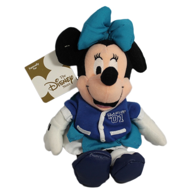 Disney Plush: Minnie Mouse in Letterman Jacket
