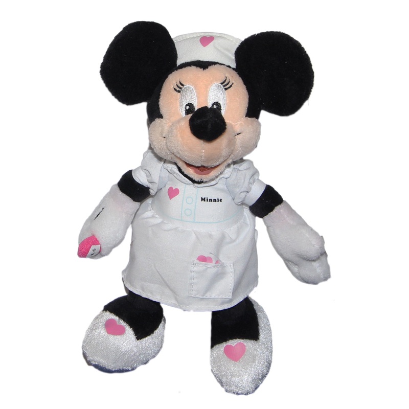 Disney Plush: Nurse Minnie Mouse