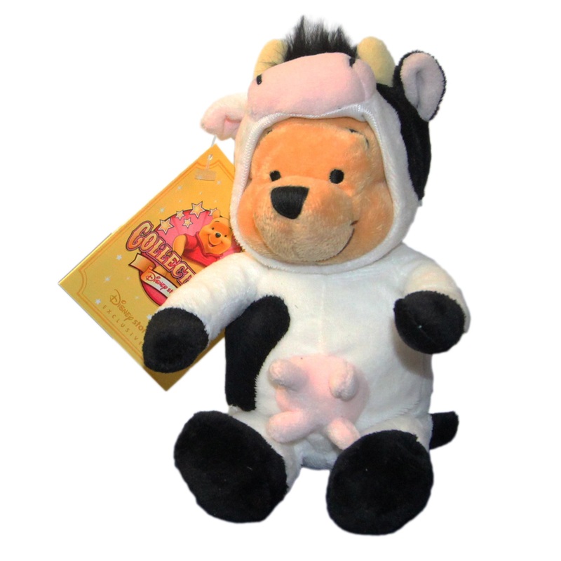 Disney Plush: Pooh Bear Collectibles- Cow
