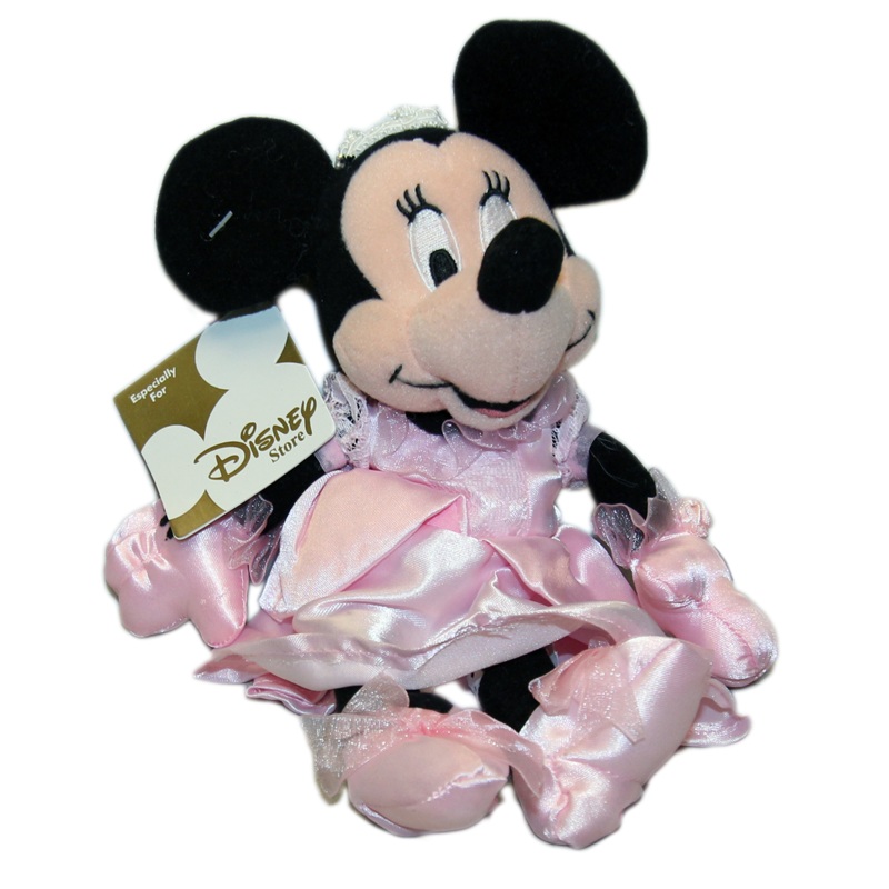 Disney Plush: Princess Minnie Mouse in Pink