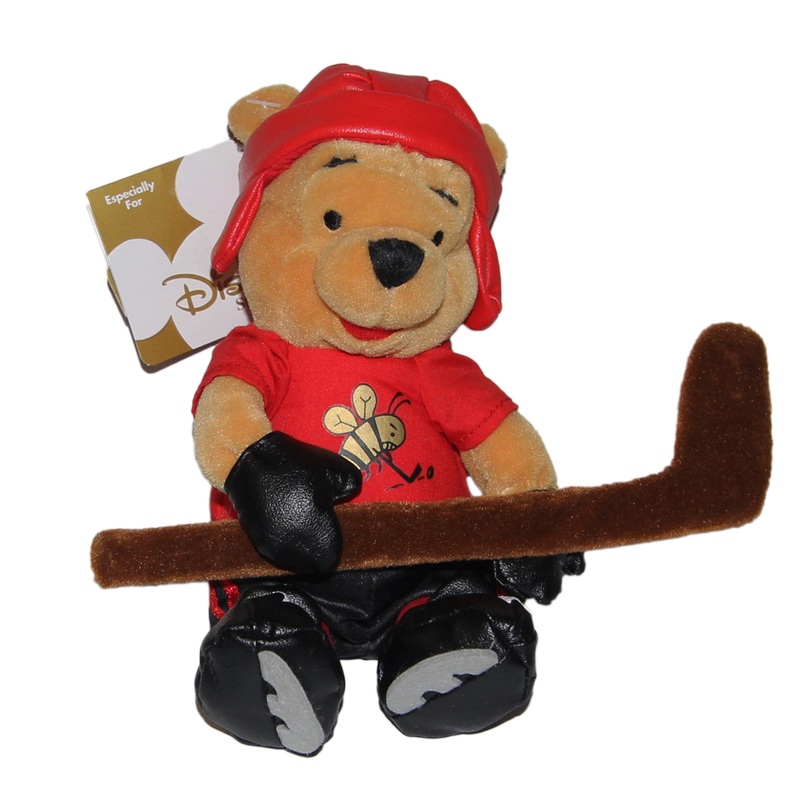 Disney Plush: Hockey Pooh Bear