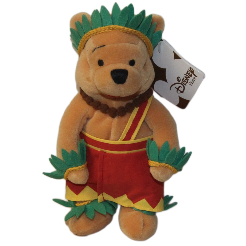 Disney Plush: Honolulu Pooh Bear