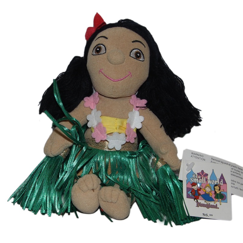 Disney Plush: It's a Small World's Hawaiian Girl