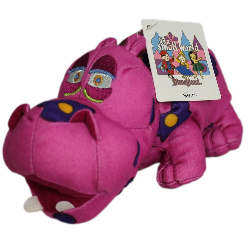 Disney Plush: It's a Small World's Hippo
