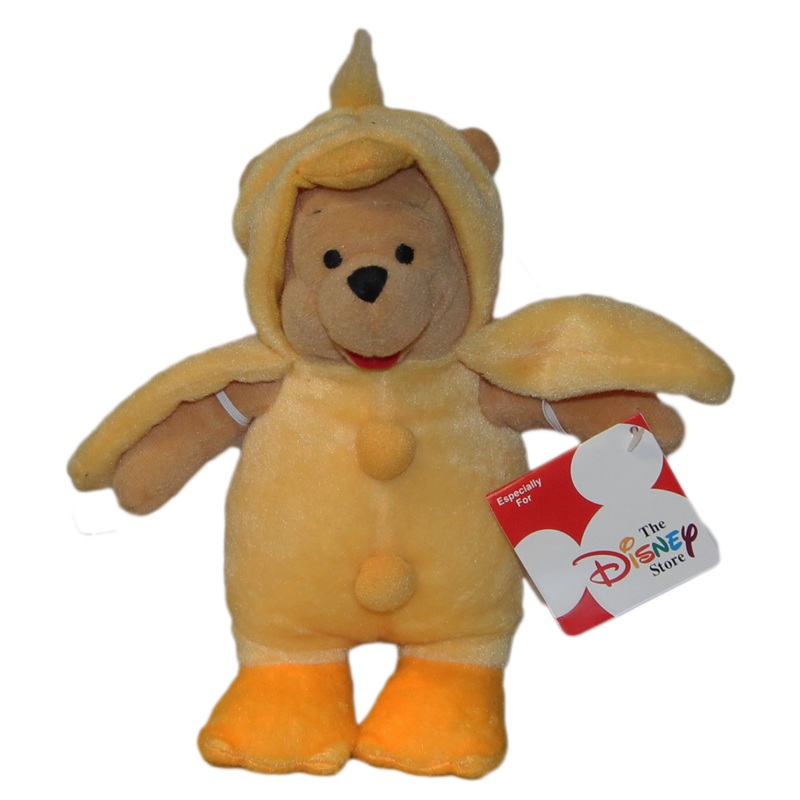 Disney Plush: Pooh Bear as a Yellow Chick