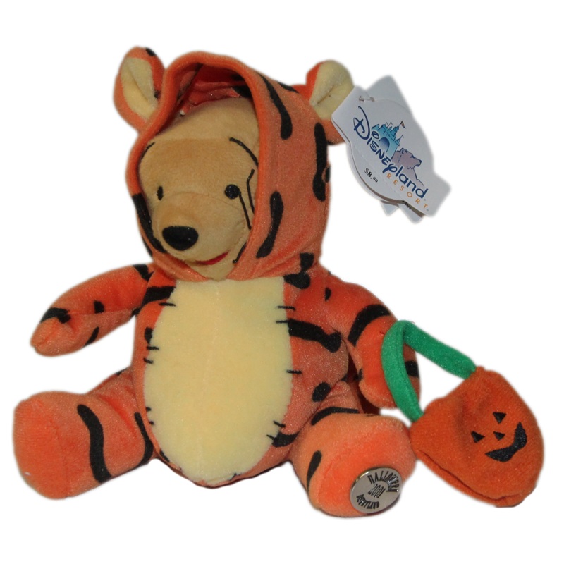 Disney Plush: Pooh Bear as Tigger- Halloween