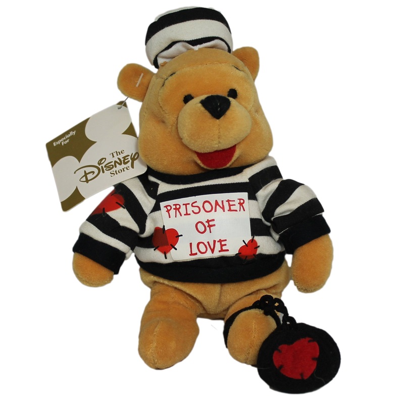 Disney Plush: Pooh Bear - Prisoner of Love