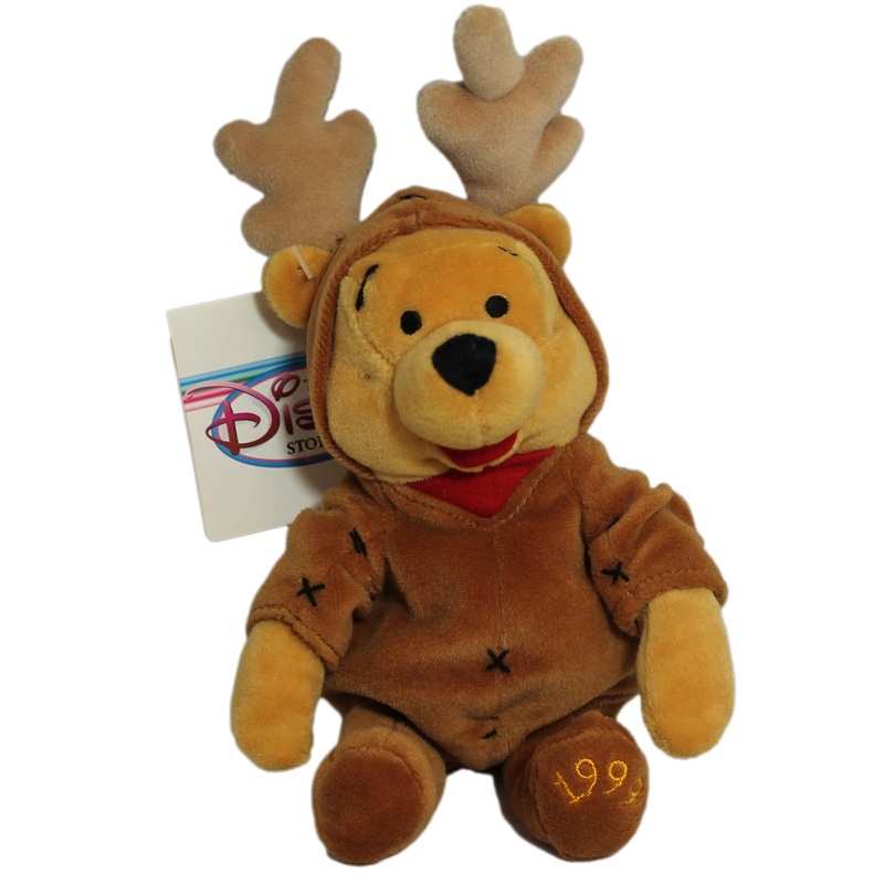 Disney Plush: Reindeer Pooh Bear