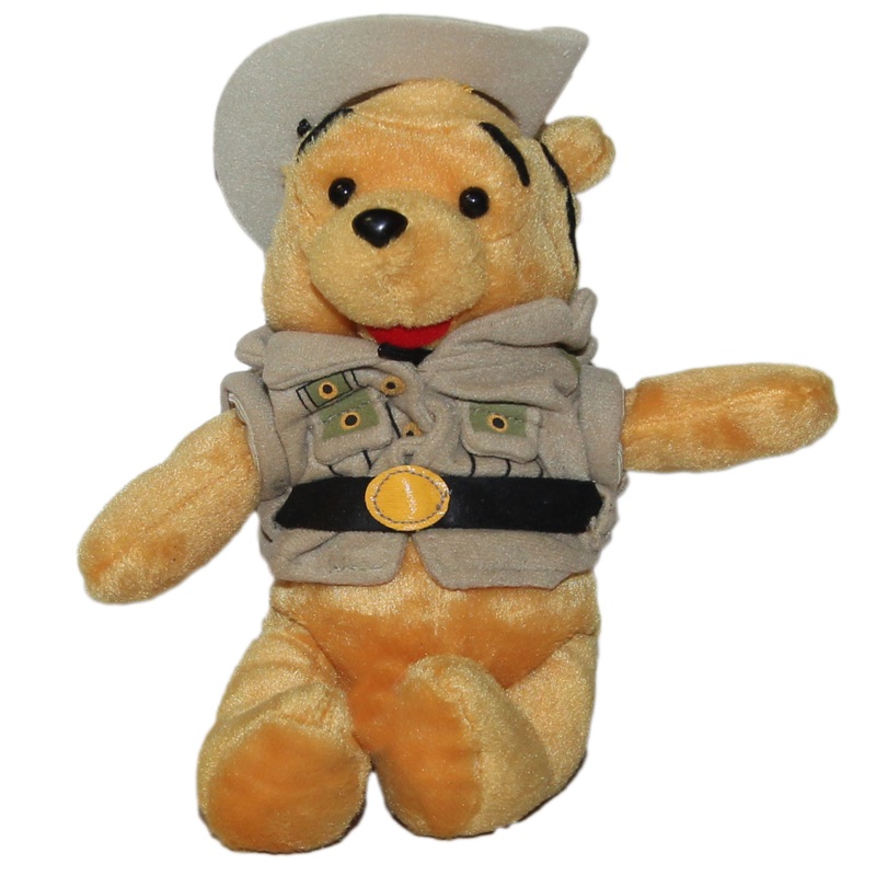 Disney Plush: Safari Pooh Bear