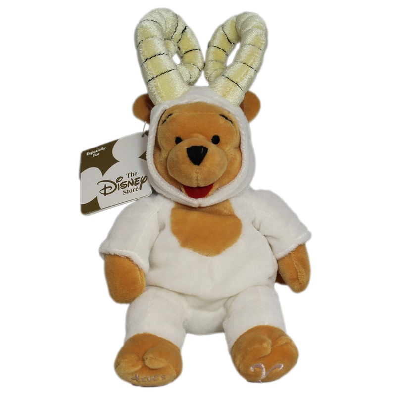 Disney Plush: Zodiac Pooh Bear- Aries