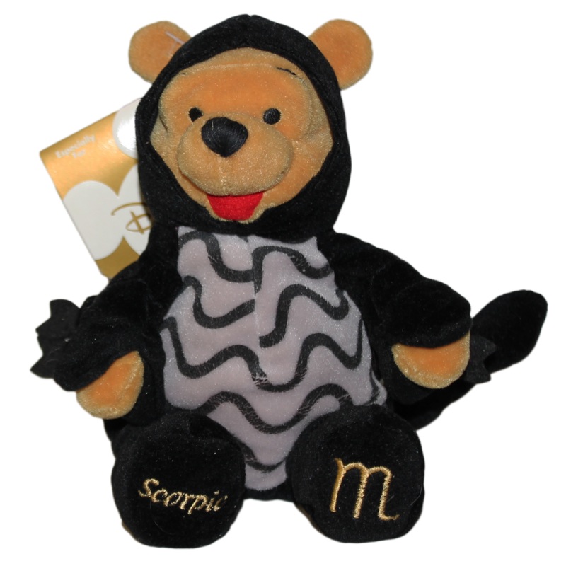 Disney Plush: Zodiac Pooh Bear - Scorpio