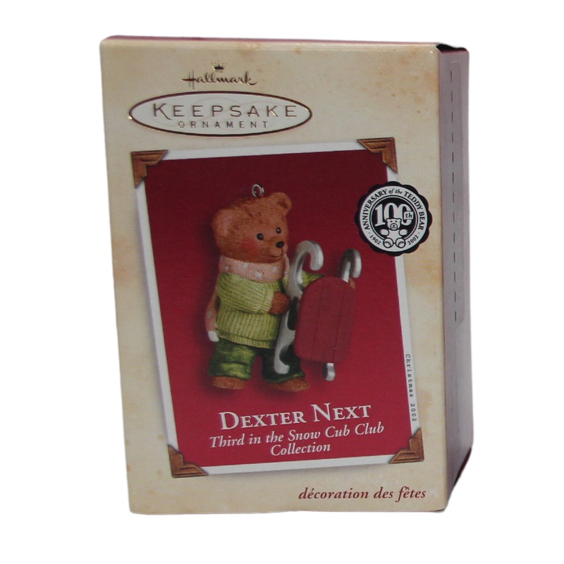 Hallmark Ornament: 2002 Dexter Next | QRP4633 | 3rd in Collection
