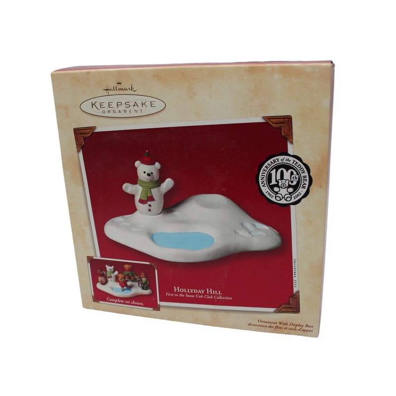 Hallmark Ornament: 2002 Hollyday Hill | QRP4683 | 1st in Collection