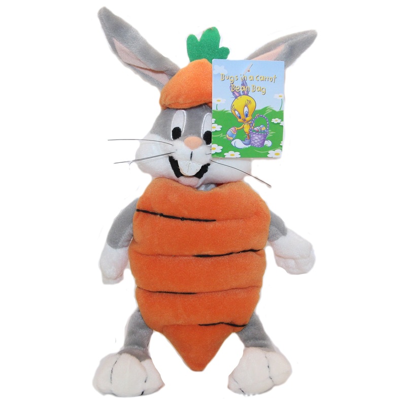 Warner Bros. Plush: Bugs Bunny in a Carrot