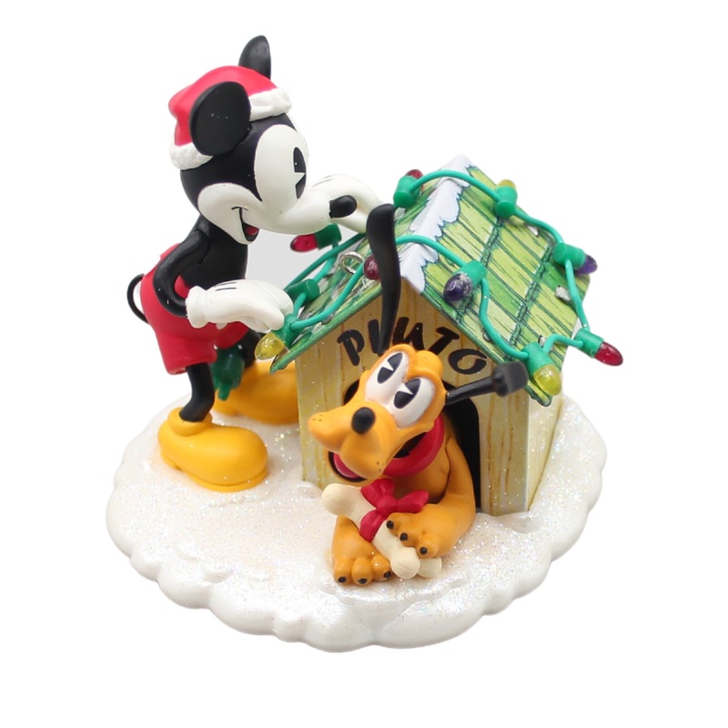 Hallmark Ornament: 2003 Home Bright Home | QXD2509 | Mickey & Pluto
