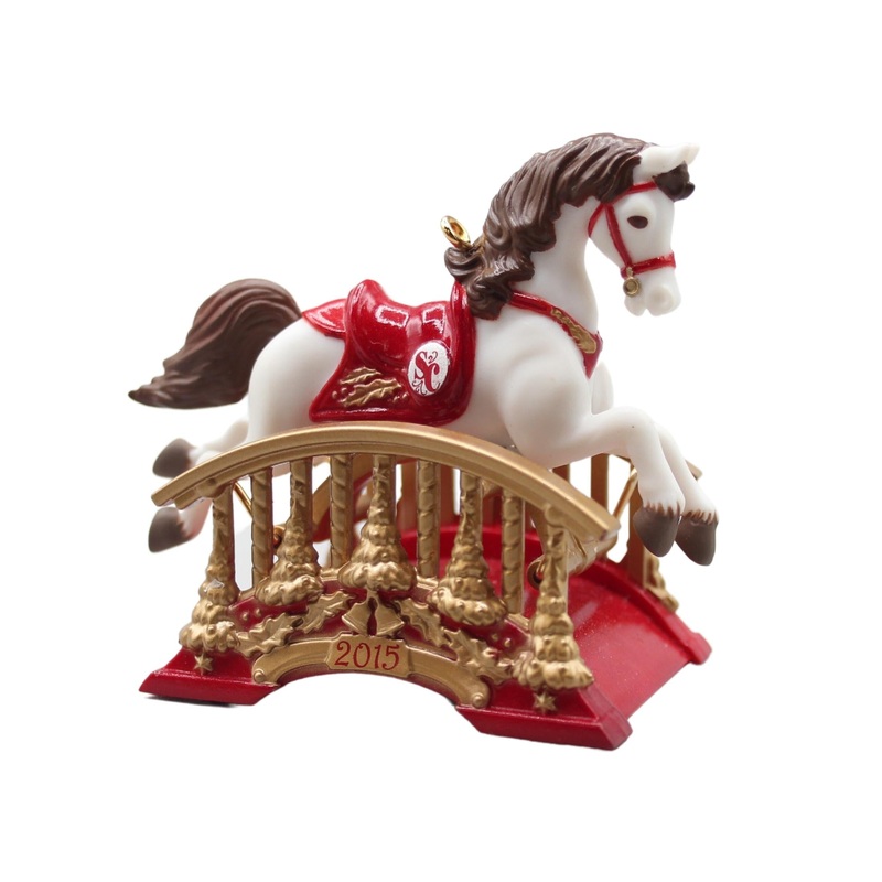 Hallmark Ornament: 2015 Santa Certified Horse | QX9099
