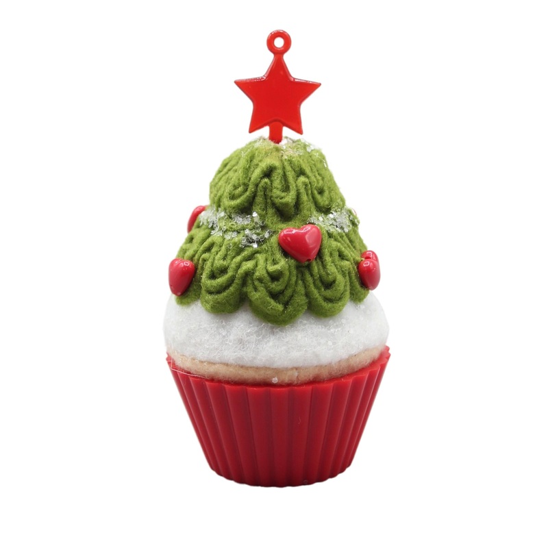 Hallmark Ornament: 2015 Tasty Tannenbaum | QX9177 | Christmas Cupcake #6