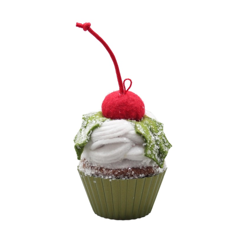 Hallmark Ornament: 2018 Holly Jolly Delight | QX9423 | Christmas Cupcakes #9