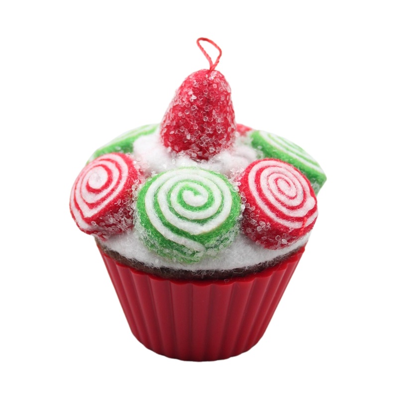 Hallmark Ornament: 2019 Pinwheel Sweetness | QXR9479 | Christmas Cupcakes #10