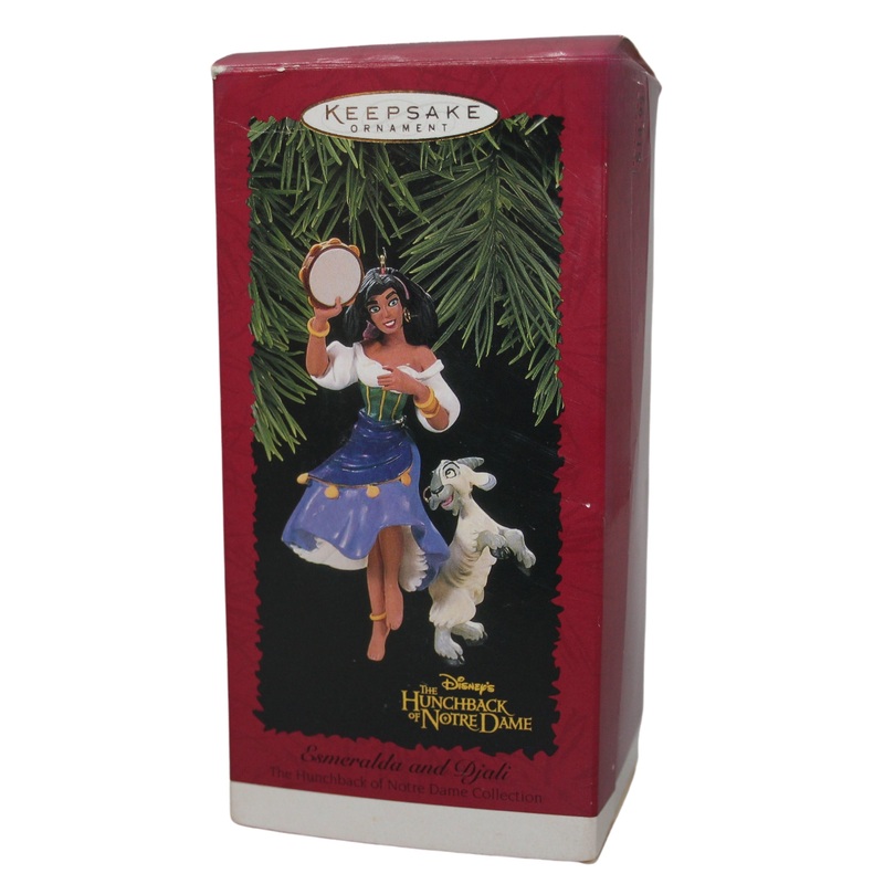 Hallmark Ornament: 1996 Esmeralda and Djali | QXI6351 | Disney