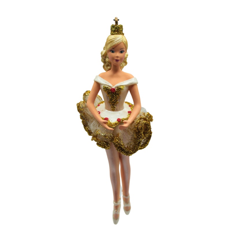 Hallmark Ornament: 2019 Beautiful Ballerina | QXI3079 | Barbie