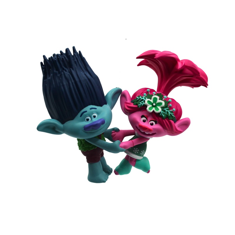 Hallmark Ornament: 2021 Poppy and Branch | QXI7265 | Trolls