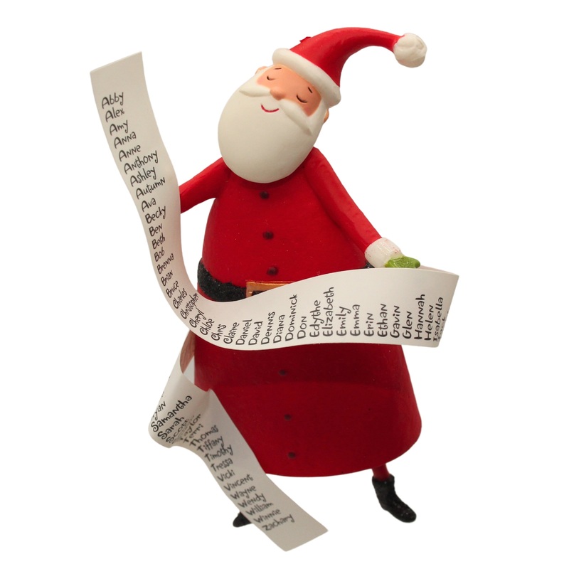 Hallmark Ornament: 2010 Checking it Twice | QXG7373