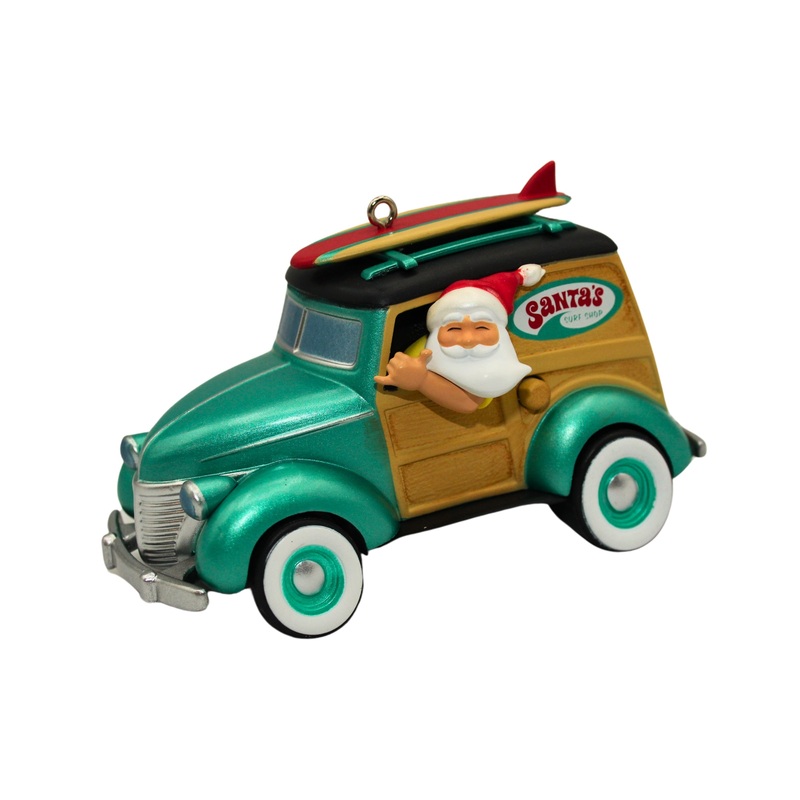 Hallmark Ornament: 2014 Surfin' Safari Santa  | QGO1383