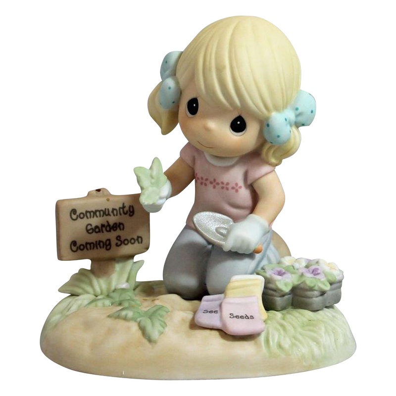Precious Moments: CM890001 Sow Much to Do | Charter Member
