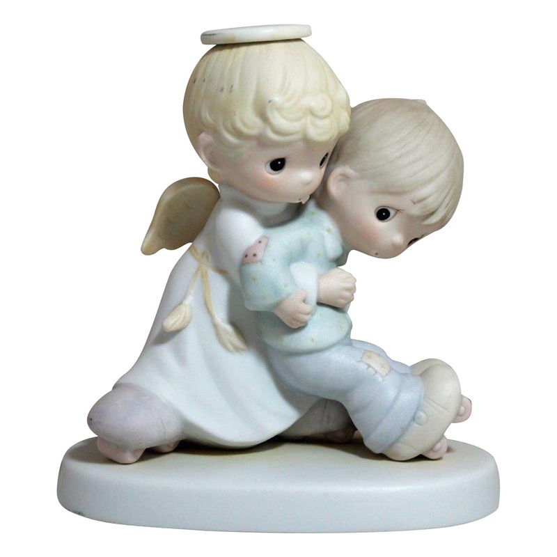 Precious Moments: E0526 He Upholdeth Those Who Fall