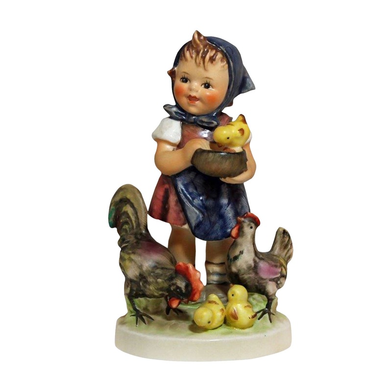Hummel Figurine: Feeding time - 199/I