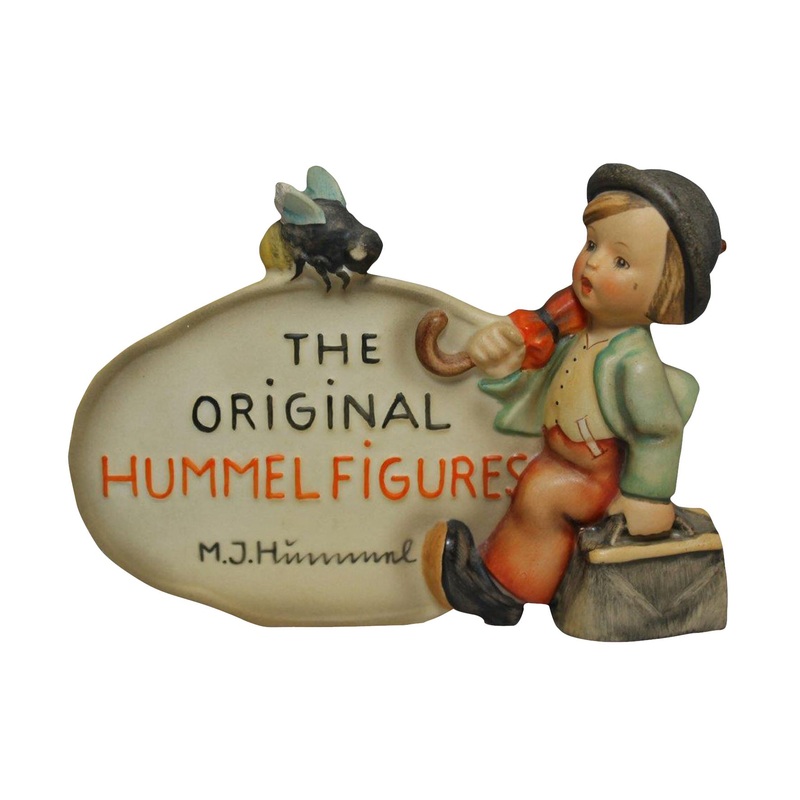 Hummel Figurine: Merry Wanderer - Plaque - 187