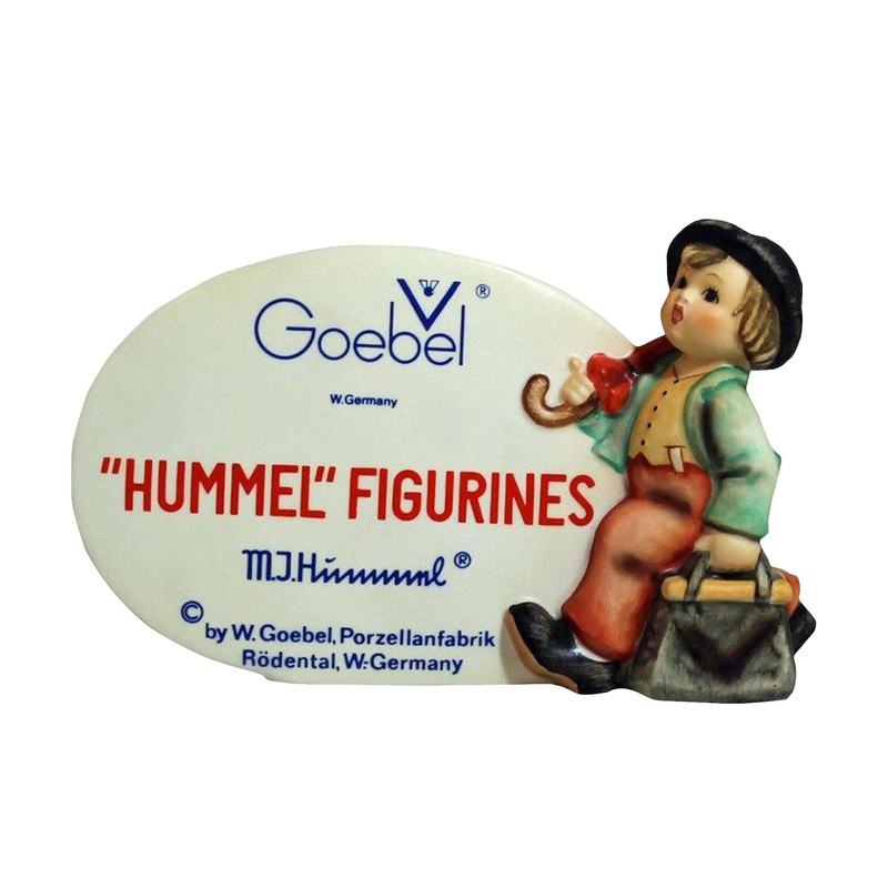 Hummel Figurine: Merry Wanderer - Plaque - 187/A