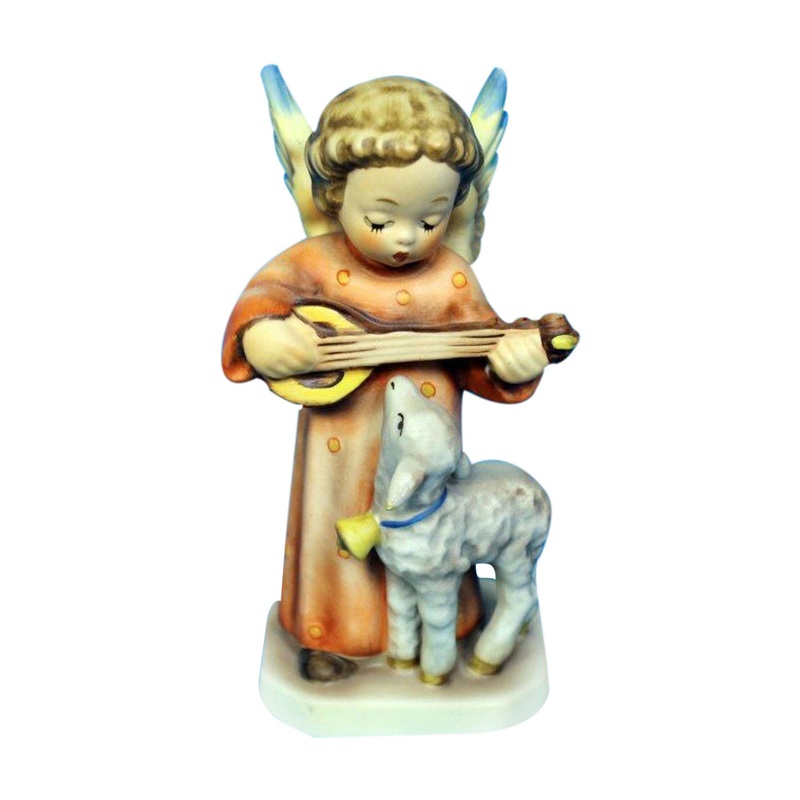 Hummel Figurine: Angel Serenade With Lamb - 83