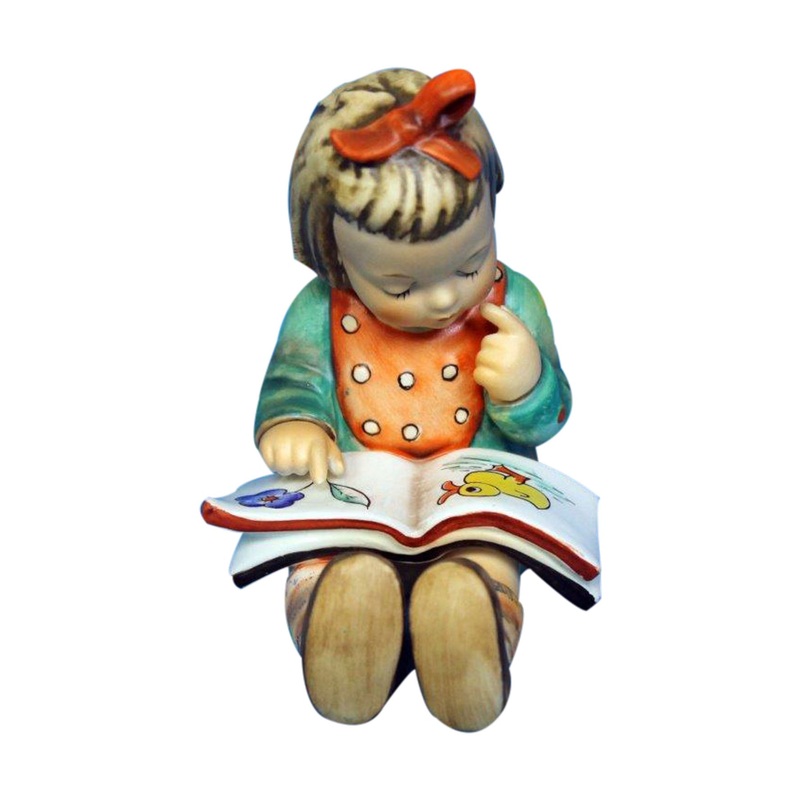Hummel Figurine: Book Worm - 8