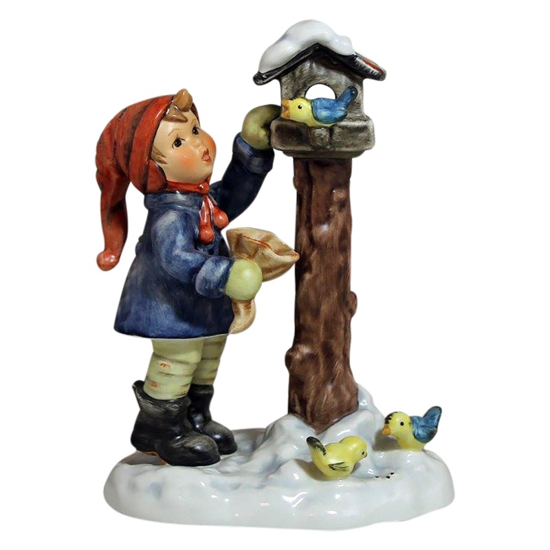 Hummel Figurine: Benevolent Birdfeeder - 2187