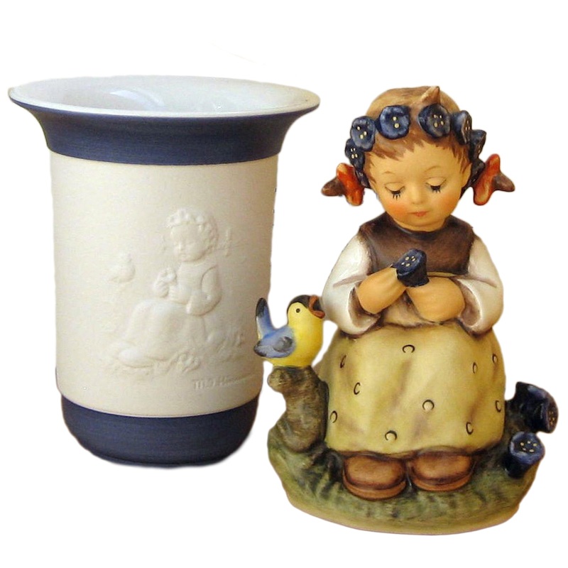 Hummel Figurine: The Botanist & Vase - Giftset - 351 / 638