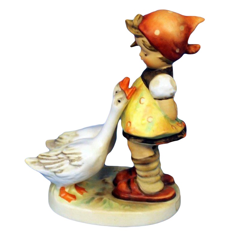 Hummel Figurine: Goose girl - 47