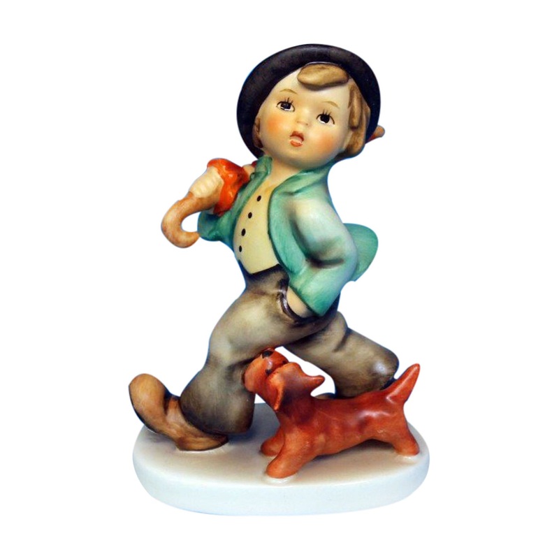 Hummel Figurine: Strolling Along - 5