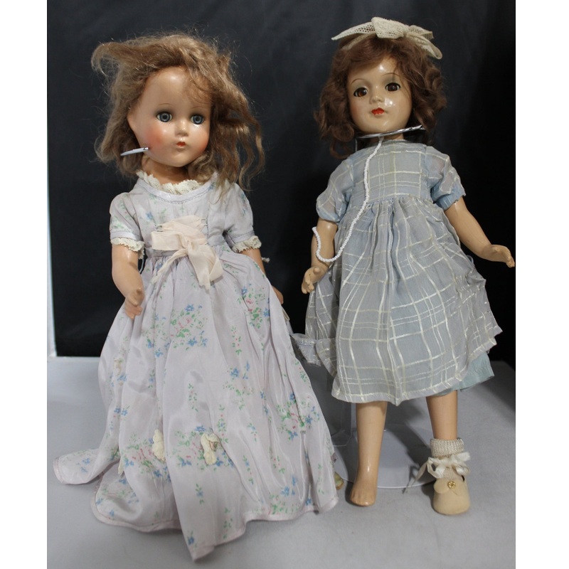 Lot of 2: Vintage 1950's Dolls | As Is