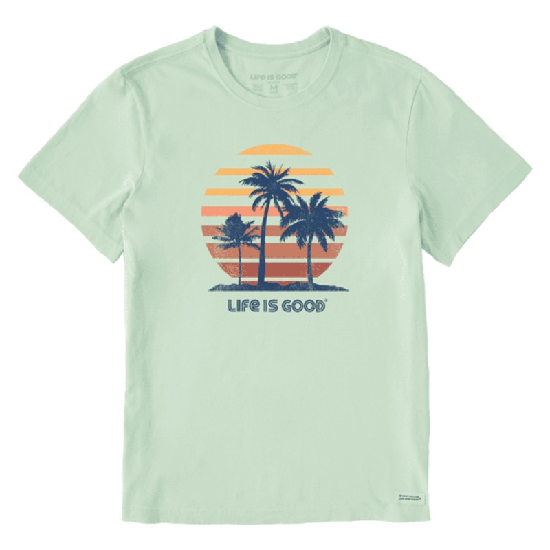 70's Retro Sun Palms Crusher-LITE Tee Men's