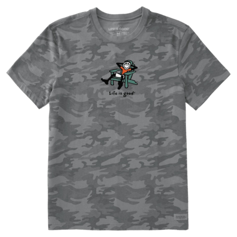 Adirondack Jake Allover Printed Crusher Tee Men's