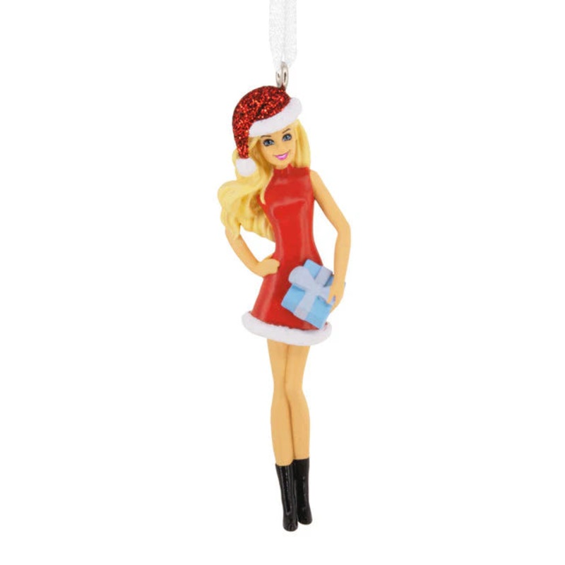 Barbie Santa Ornament