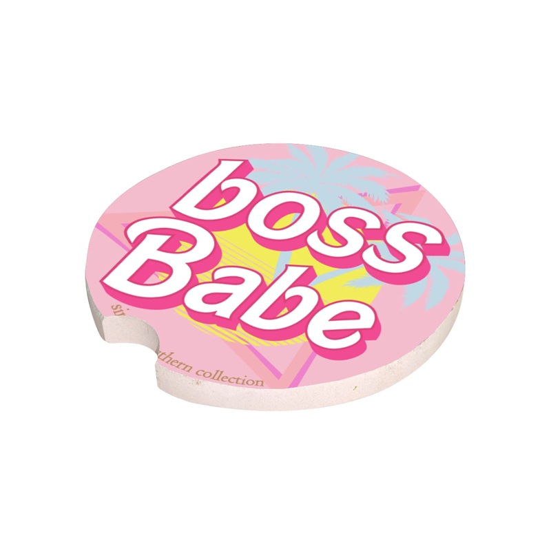 Car Coaster Single -  Boss Babe