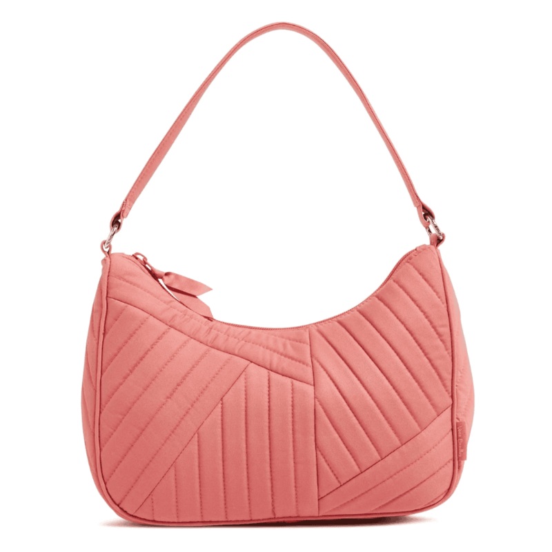 Frannie Crescent Crossbody - Terra Cotta Rose