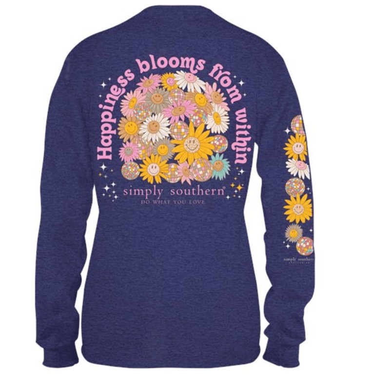 Happiness Blooms -Women's  Long Sleeve Tee
