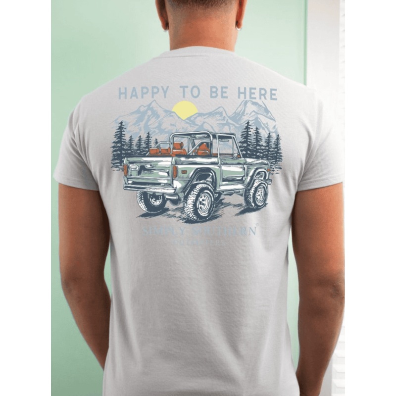 Happy to be Here - Men's Short Sleeve Tee