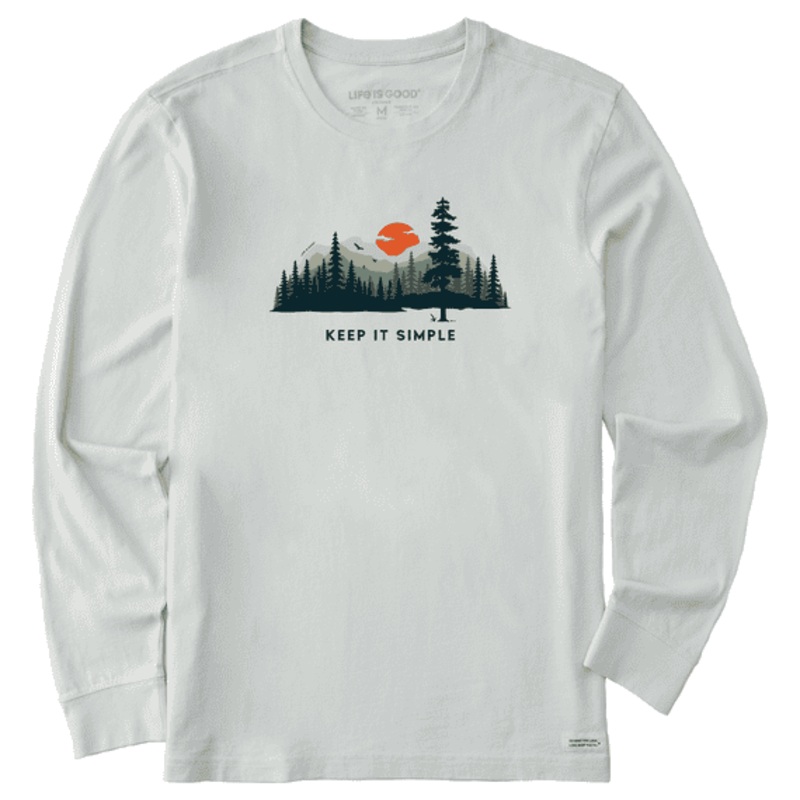 Keep it Simple Evergreen Silo Long Sleeve Tee Men's