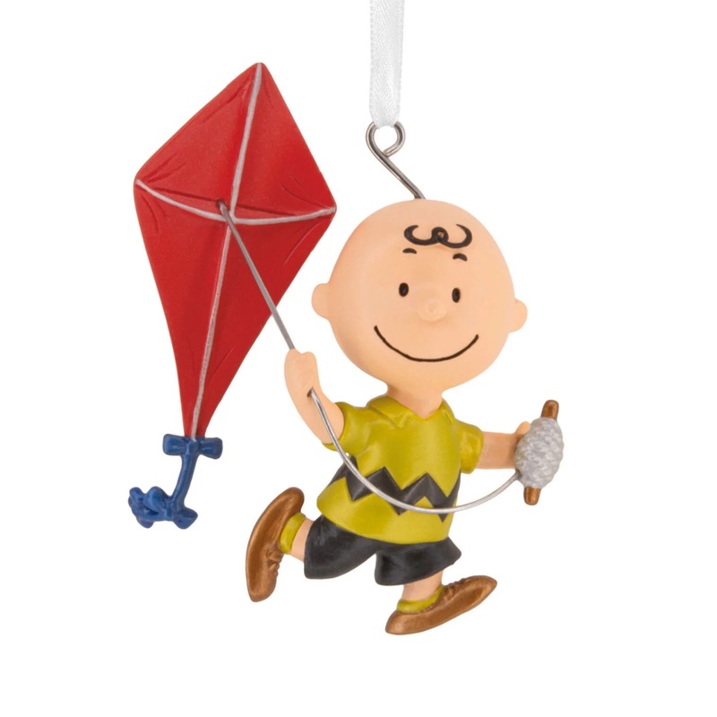 Peanuts 75th Anniversary Charlie Brown with Kite Ornament
