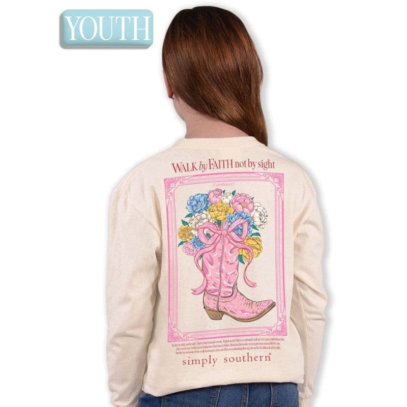 Walk by Faith Youth Womens Long Sleeve